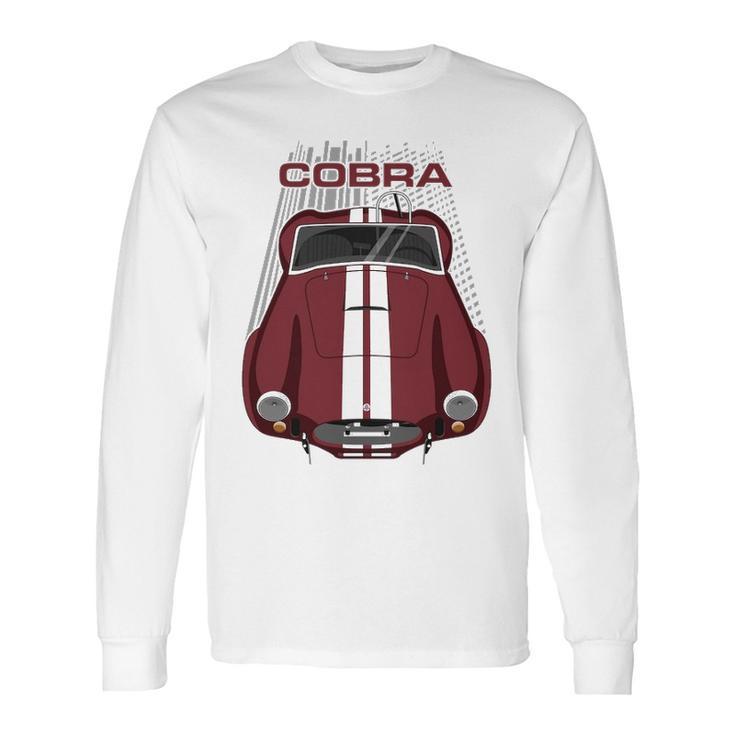 Shelby Ac Cobra 427   Maroon Long Sleeve T-Shirt