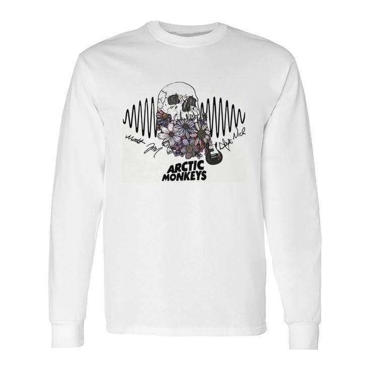 Skull Arctic Monkeys Long Sleeve T-Shirt