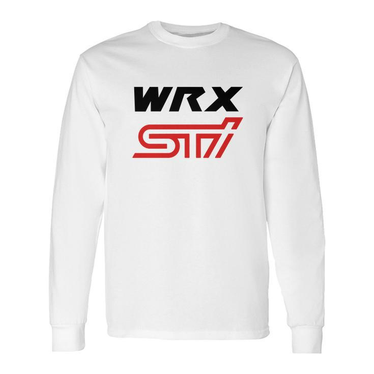 Subaru Wrx Sti Logo Long Sleeve T-Shirt