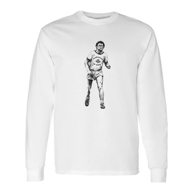 Terry Fox 1980 Long Sleeve T-Shirt