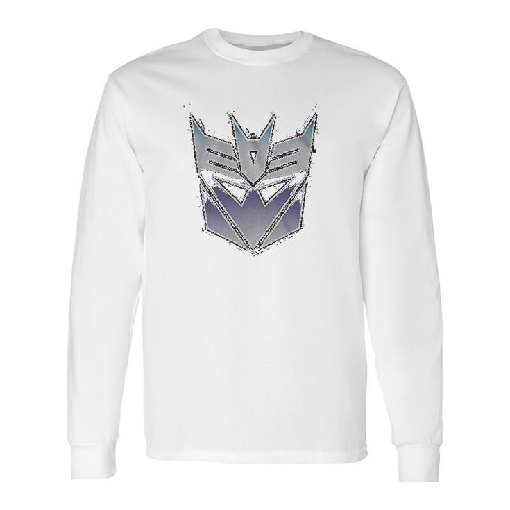 Transformers Decepticons Distressed Long Sleeve T-Shirt