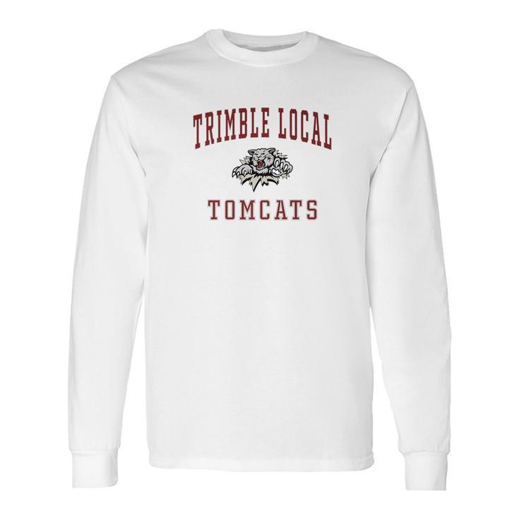 Trimble Local High School Tomcats  C1 Long Sleeve T-Shirt