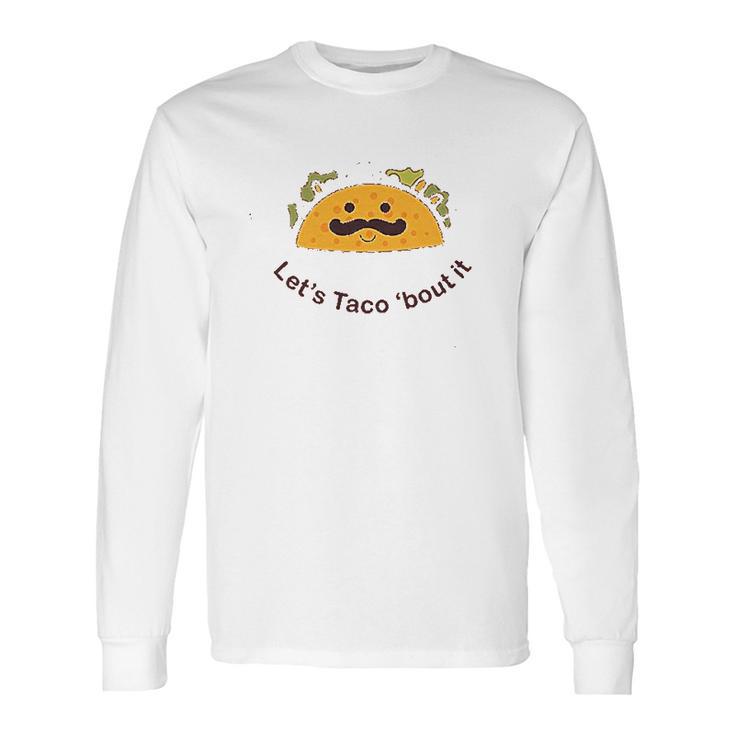 Trunk Candy Lets Taco Bout It  Triblends Long Sleeve T-Shirt