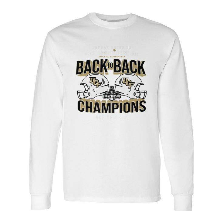 Ucf Back To Back Champion Long Sleeve T-Shirt