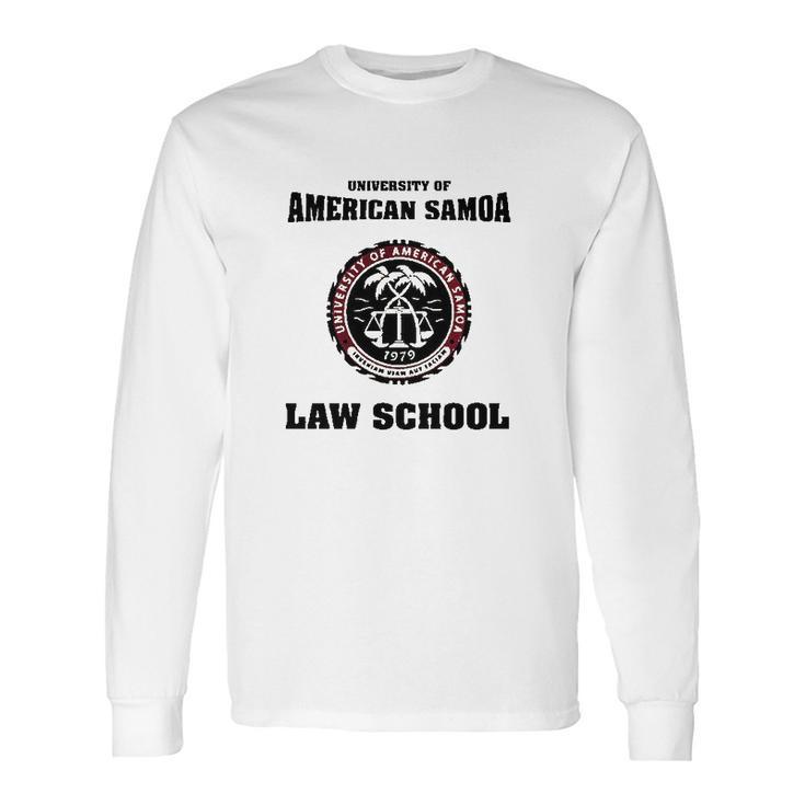 University Of American Samoa Law School Long Sleeve T-Shirt