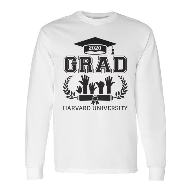 University School Graduation Harvard University Grad 2020 Long Sleeve T-Shirt