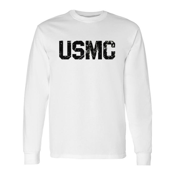 Usmc United States Marine Long Sleeve T-Shirt