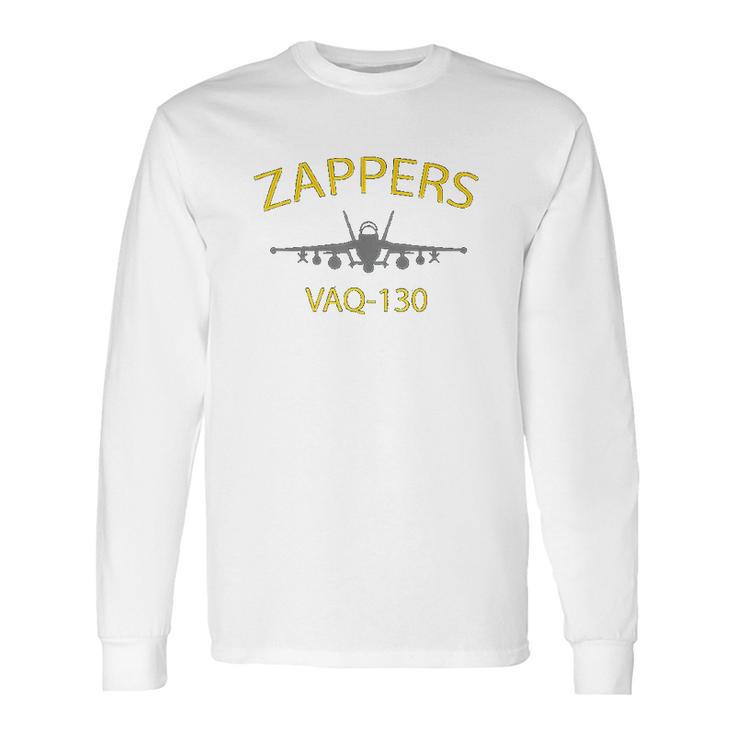 Vaq 130 Zappers Naval Squadron Ea 18 Long Sleeve T-Shirt