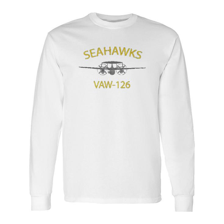 Vaw 126 Seahawks Squadron E 2 Long Sleeve T-Shirt