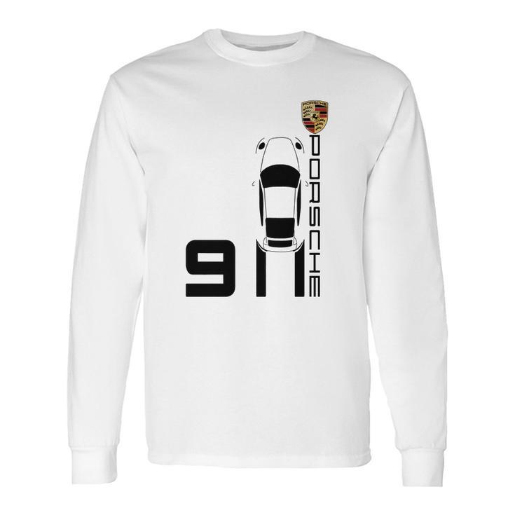 Vintage 911 Porsche Sports Car Long Sleeve T-Shirt