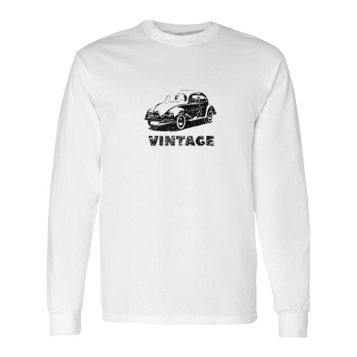 Vintage Europe Automotive Long Sleeve T-Shirt