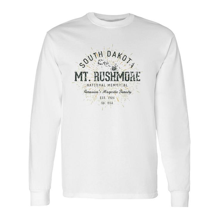 Vintage Mount Rushmore National Memory Long Sleeve T-Shirt