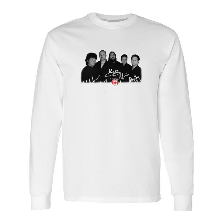 Vintage The Tragically Hip Mono Picture Long Sleeve T-Shirt