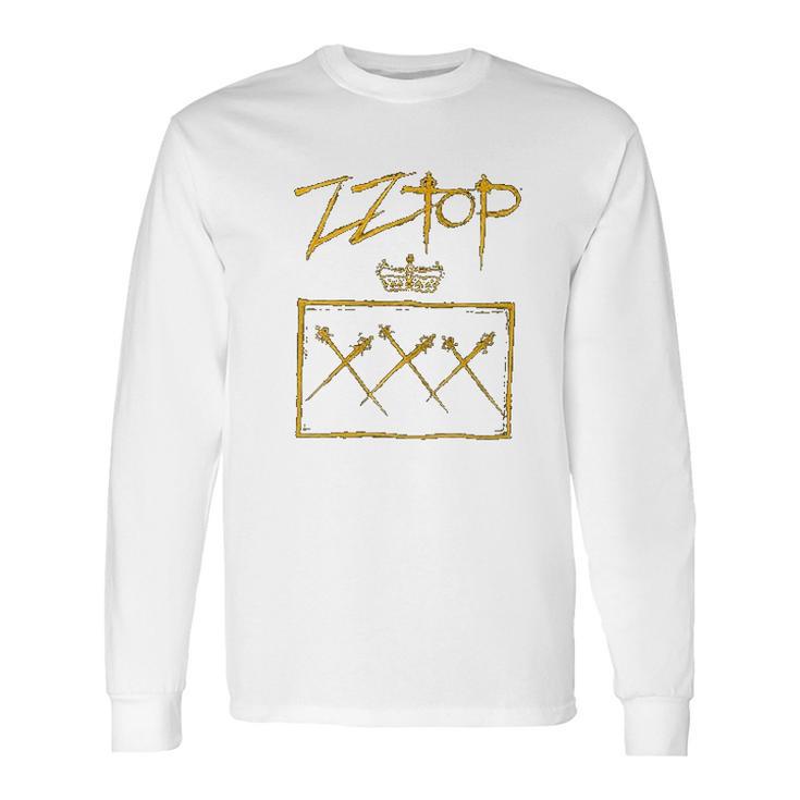 Vintage Zz Top Swords Long Sleeve T-Shirt