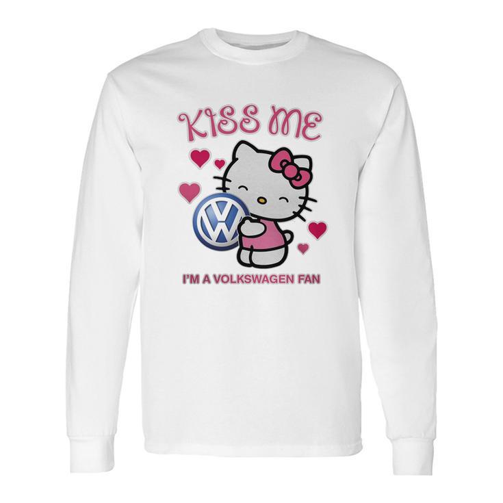 Volkswagen Fan Kiss Me Long Sleeve T-Shirt