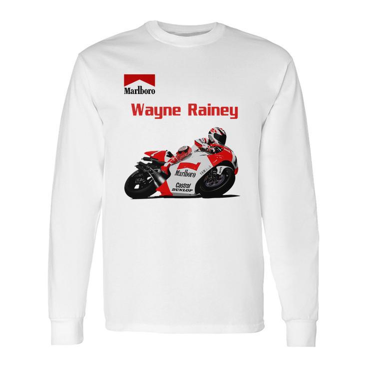 Wayne Rainey Yamaha Long Sleeve T-Shirt