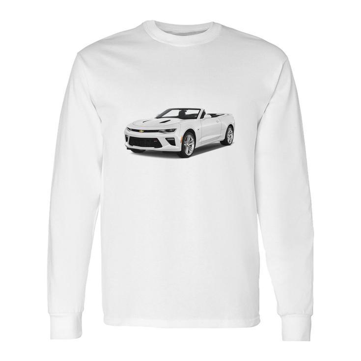 White Camaro Long Sleeve T-Shirt