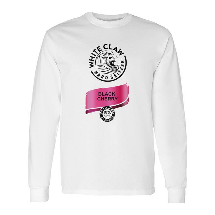 White Claw Hard Seltzer Black Cherry Shirt Long Sleeve T-Shirt