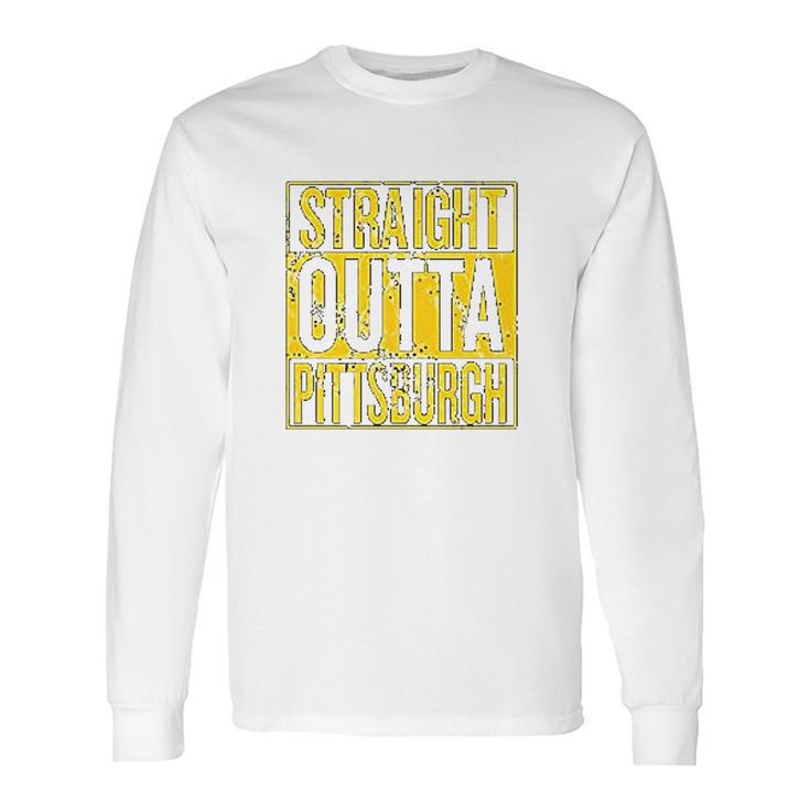 Wild Bobby Straight Outta Hometown Pride Fantasy Football Fan Long Sleeve T-Shirt