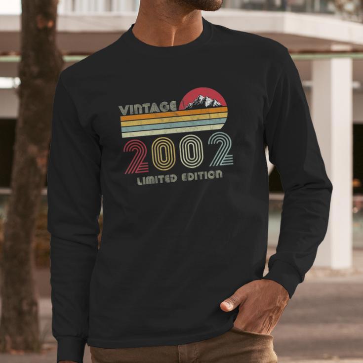 19 Years Old Gifts Vintage 2002 Limited Edition 19Th Birthday Long Sleeve T-Shirt Gifts for Him