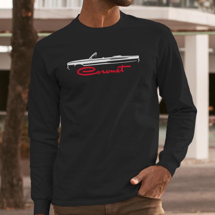 1966 1967 Dodge Coronet Convertible V2 Long Sleeve T-Shirt Gifts for Him