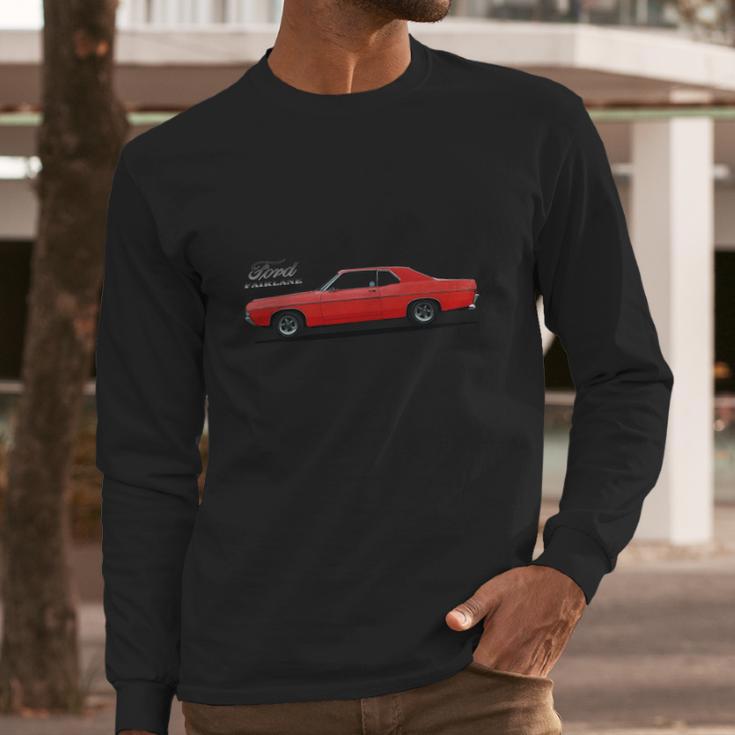 1968 Ford Fairlane Formal Roof Red Iii Long Sleeve T-Shirt Gifts for Him