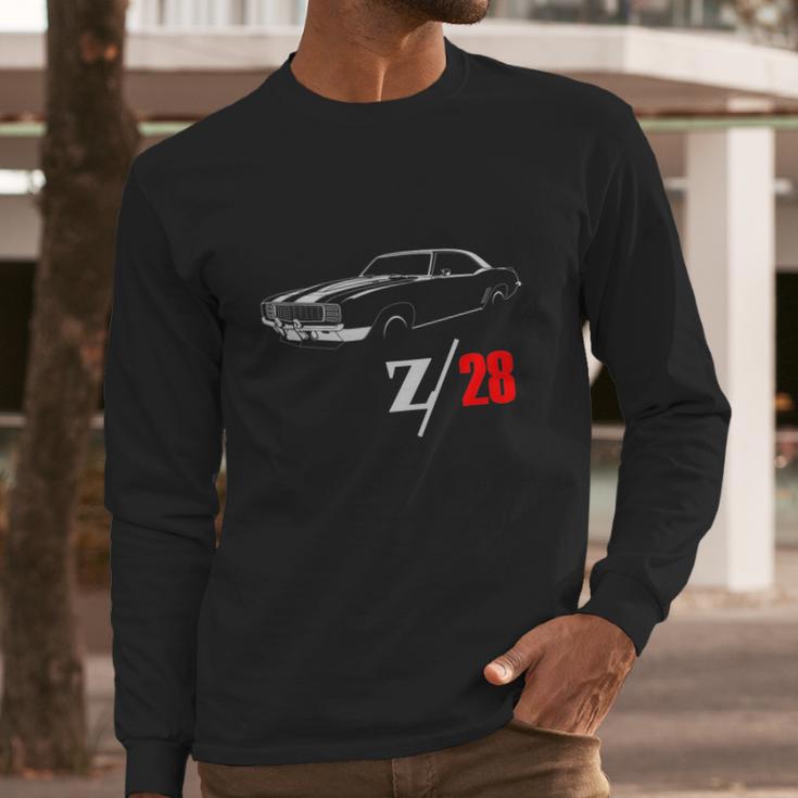 1969 Camaro Z28 Vintage T-Shirts Long Sleeve T-Shirt Gifts for Him