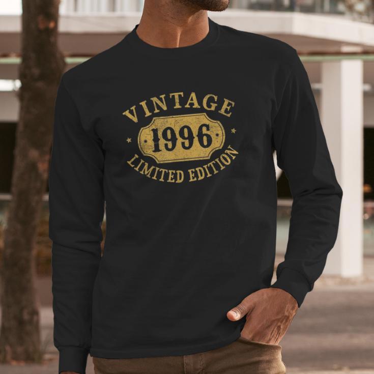 1996 25 Years Old 25Th Limited Birthday Gift Long Sleeve T-Shirt Gifts for Him