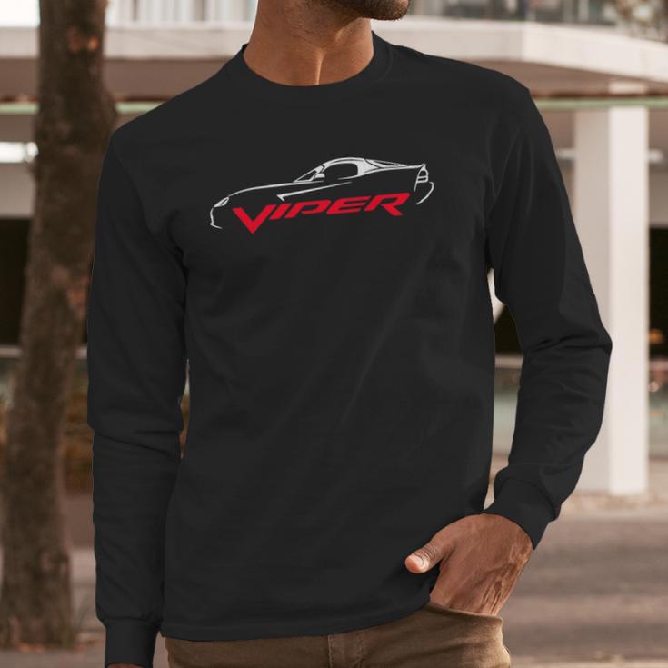 2006 2010 Dodge Srt10 Viper Exotic Car Long Sleeve T-Shirt Gifts for Him