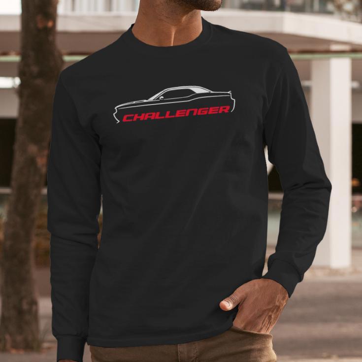 2008 14 Dodge Challenger Classic Long Sleeve T-Shirt Gifts for Him