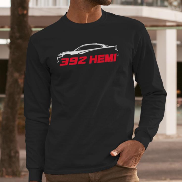 2015 2019 Dodge Charger 392 Hemi Classic Long Sleeve T-Shirt Gifts for Him