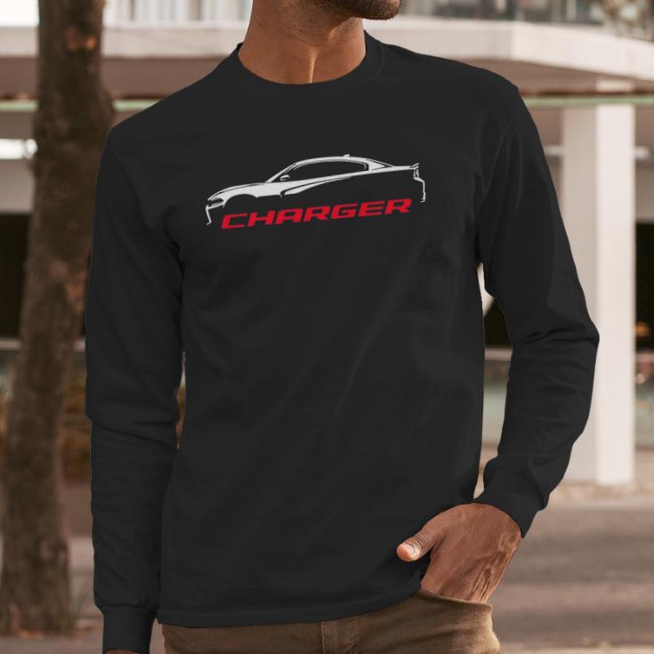 2015 2019 Dodge Charger V2 Long Sleeve T-Shirt Gifts for Him