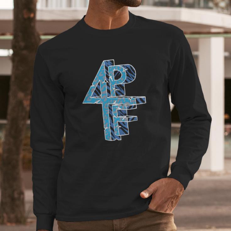 4Pf Four Pockets Full Blue Long Sleeve T-Shirt Gifts for Him