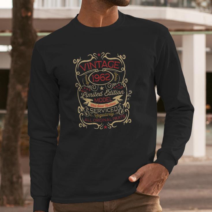 59 Years Old Tee 1962 Vintage Limited Edition 59Th Retro Love Long Sleeve T-Shirt Gifts for Him