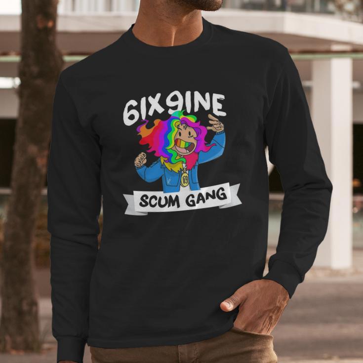 6Ix9ine Scum Gang Long Sleeve T-Shirt Gifts for Him