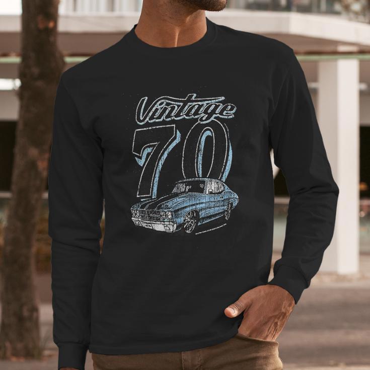 70 Chevelle Long Sleeve T-Shirt Gifts for Him