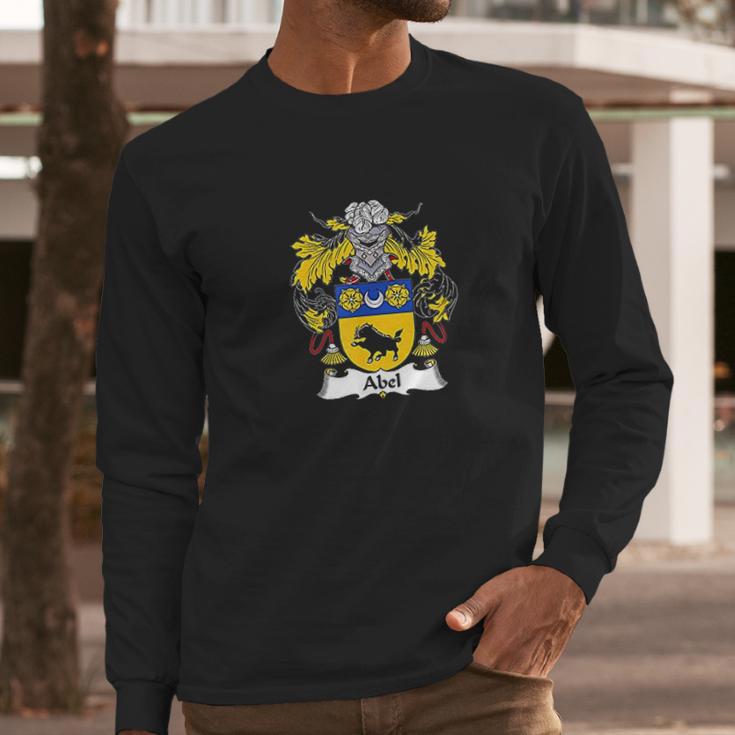 Abel Coat Of Arms Family Crest Long Sleeve T-Shirt Gifts for Him