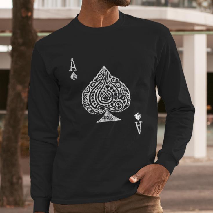 Ace Of Spades Long Sleeve T-Shirt Gifts for Him