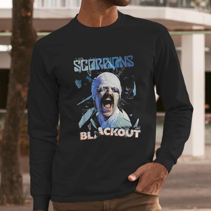 Ae Designs Scorpions Blackout Album Black Long Sleeve T-Shirt Gifts for Him