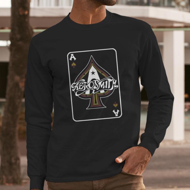 Aerosmith Ace Of Spades Long Sleeve T-Shirt Gifts for Him