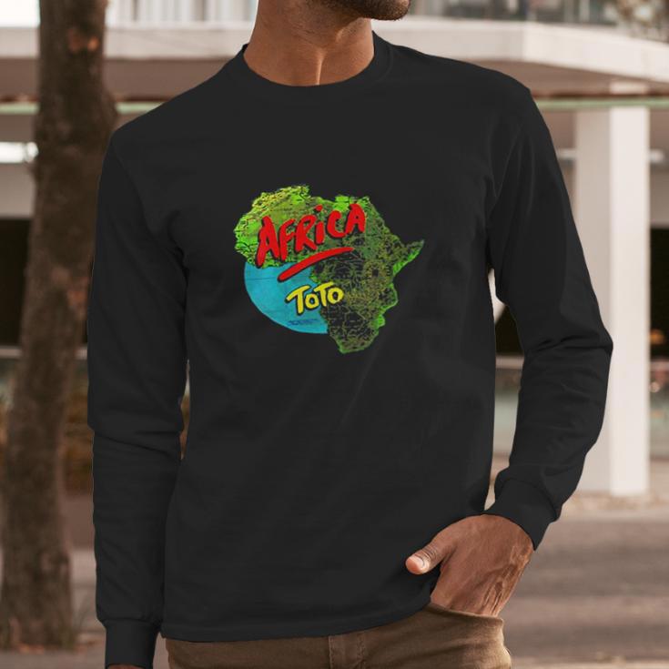 Africa Toto Gift Long Sleeve T-Shirt Gifts for Him