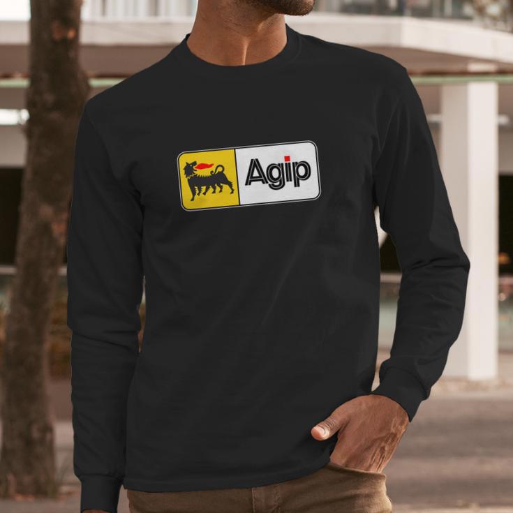 Agip Long Sleeve T-Shirt Gifts for Him