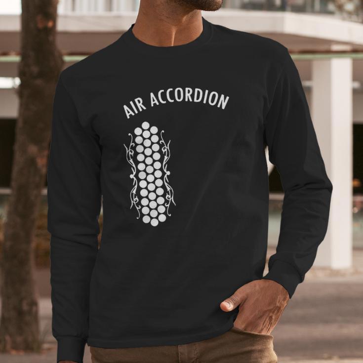 Air AccordionShirt Long Sleeve T-Shirt Gifts for Him