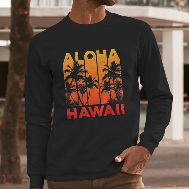 Aloha Hawaii Hawaiian Island Vintage 1980S Long Sleeve T-Shirt Gifts for Him