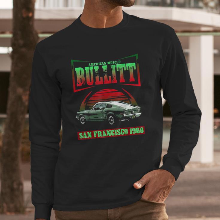 American Muscle Car Bullitt Long Sleeve T-Shirt Gifts for Him