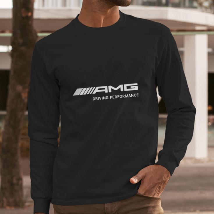 Amg Driving Performance Long Sleeve T-Shirt Gifts for Him