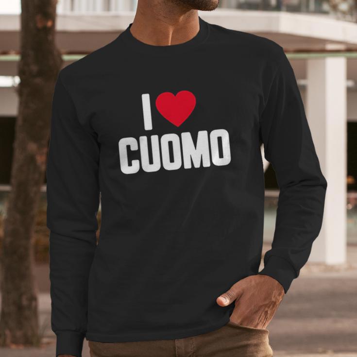 Andrew Cuomo I Love Cuomo Long Sleeve T-Shirt Gifts for Him