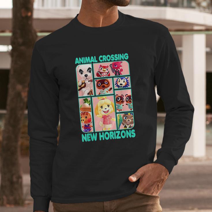 Animal Crossing New Horizons Group Box Long Sleeve T-Shirt Gifts for Him