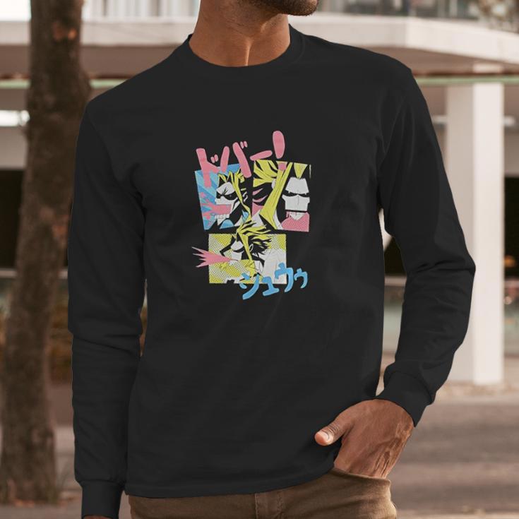 Anime Manga All Might Long Sleeve T-Shirt Gifts for Him