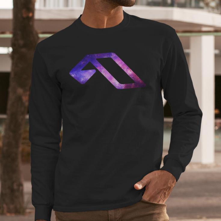 Anjunabeats Symbol Galaxy Nebula Long Sleeve T-Shirt Gifts for Him